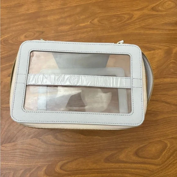 Truffle Clear and Gray Women's Tote Bag - Picture 6 of 6